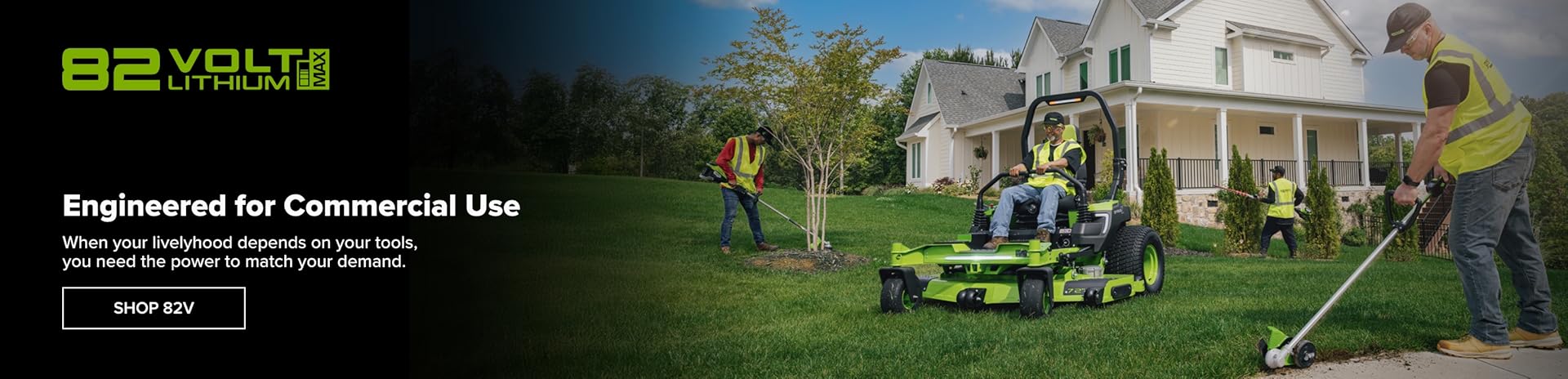 Master Your Yard with Greenworks
